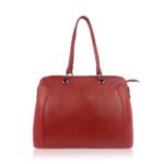 Genuine Leather Satchel Bag for Women, Office & Travel Full-Grain Leather, 16x12x5 Inch, Adjustable Strap, Shoulder Carry, 3 Sections, Inner Pocket, 2-Year Warranty