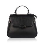 Matka Structured Genuine Full-Grain Leather Crossbody Bag for Women 10 x 8 x 5 Inch, Woven Flap Design, Adjustable Sling Strap, Ideal for Office, Casual & Party Use, 2-Year Warranty