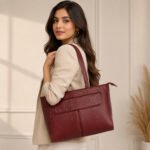 Genuine Full Grain Leather Tote Bag for Women, 15.6 Inch Laptop, Office Travel Dual Handles, Spacious Storage, Ideal for Work, Business Trips & Everyday Use - Image 3
